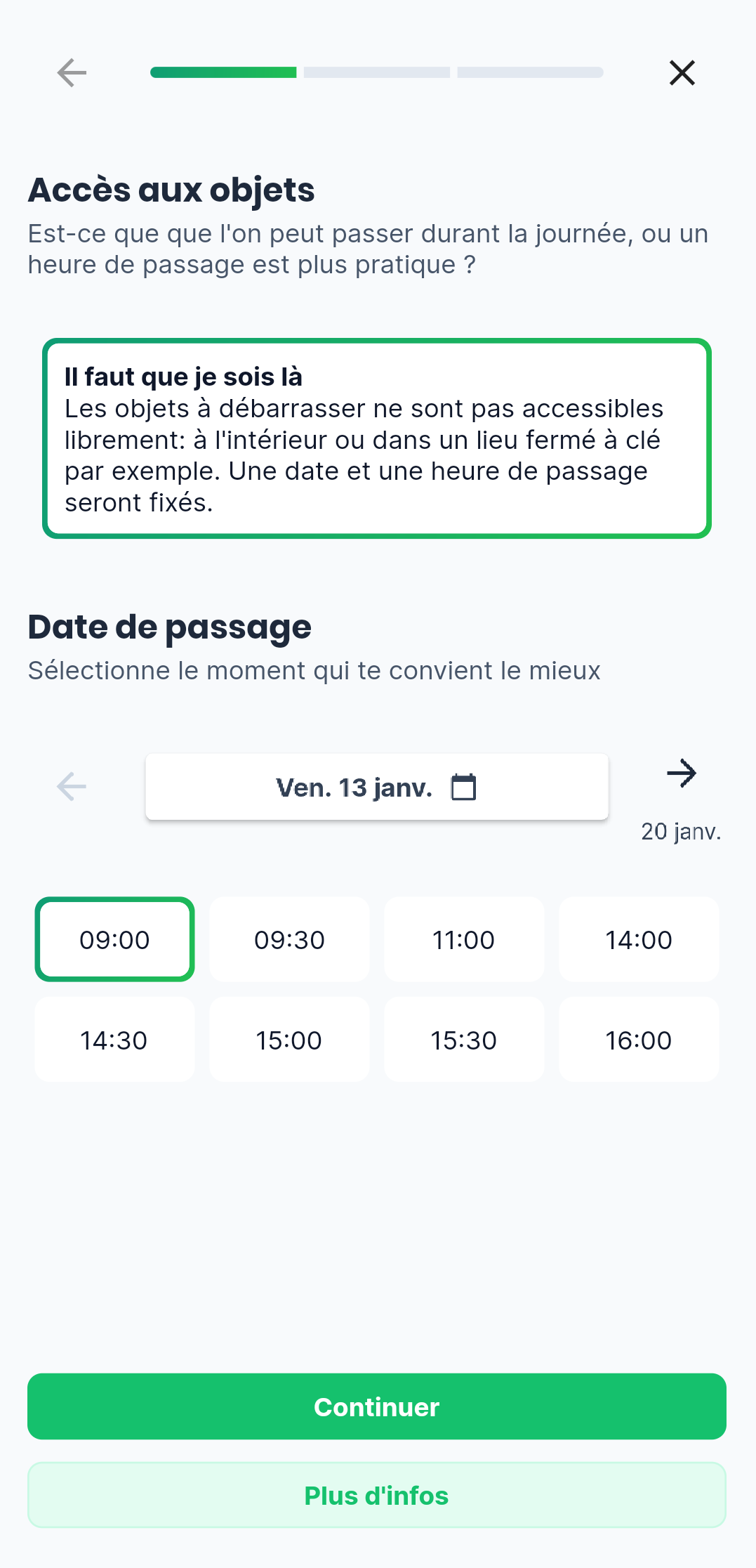 Illustration de la prise de rendez-vous