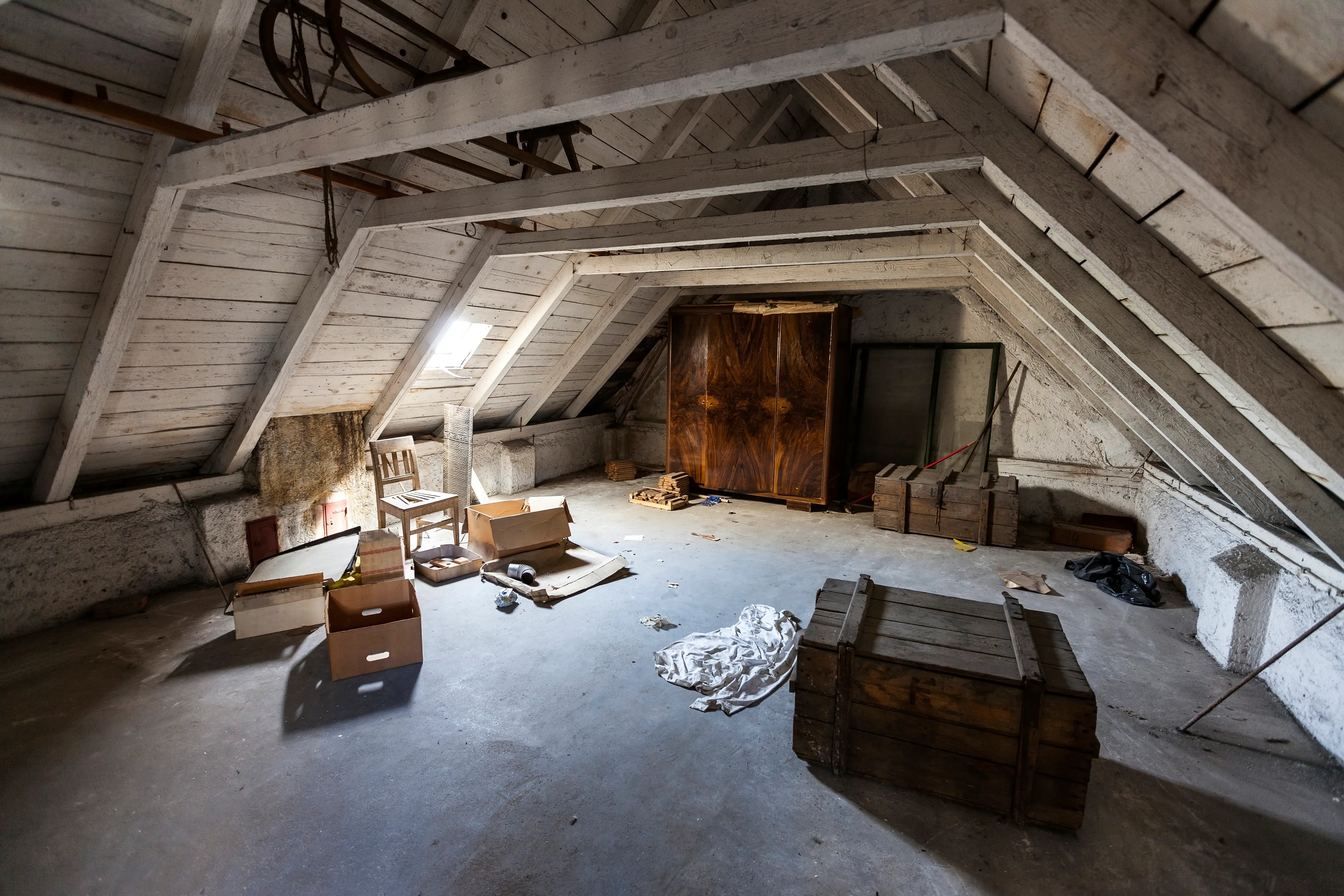 Caves, garages et greniers